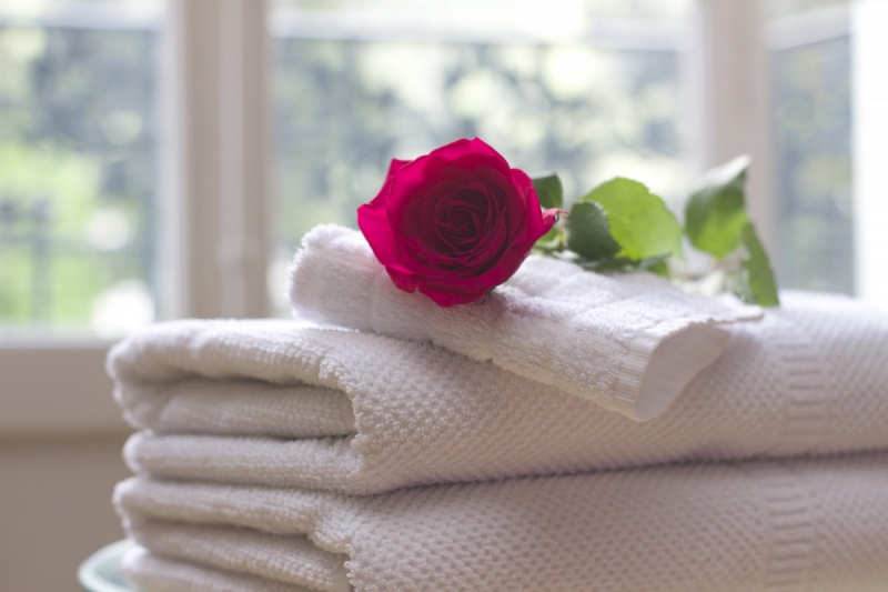 hotel-LA BASTIDE-min_towel_rose_clean_care_salon_spa_white_bath-731641